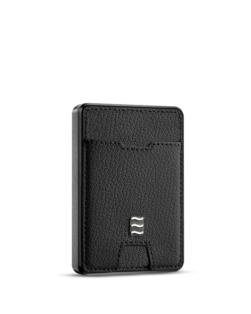 Venice Wallet in Midnight Black